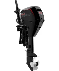 Tiller FourStroke Command Thrust Outboard Motor 20 Shaft
