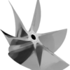 Mercury Racing CNC Cleaver Pro Finished 5 Blade Sterndrive Propeller