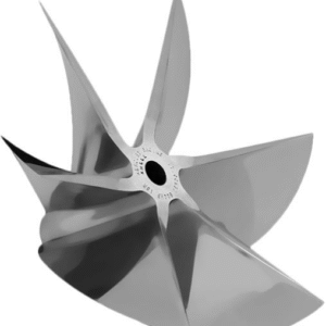 CNC Cleaver pro finished 6 blade sterndrive propeller
