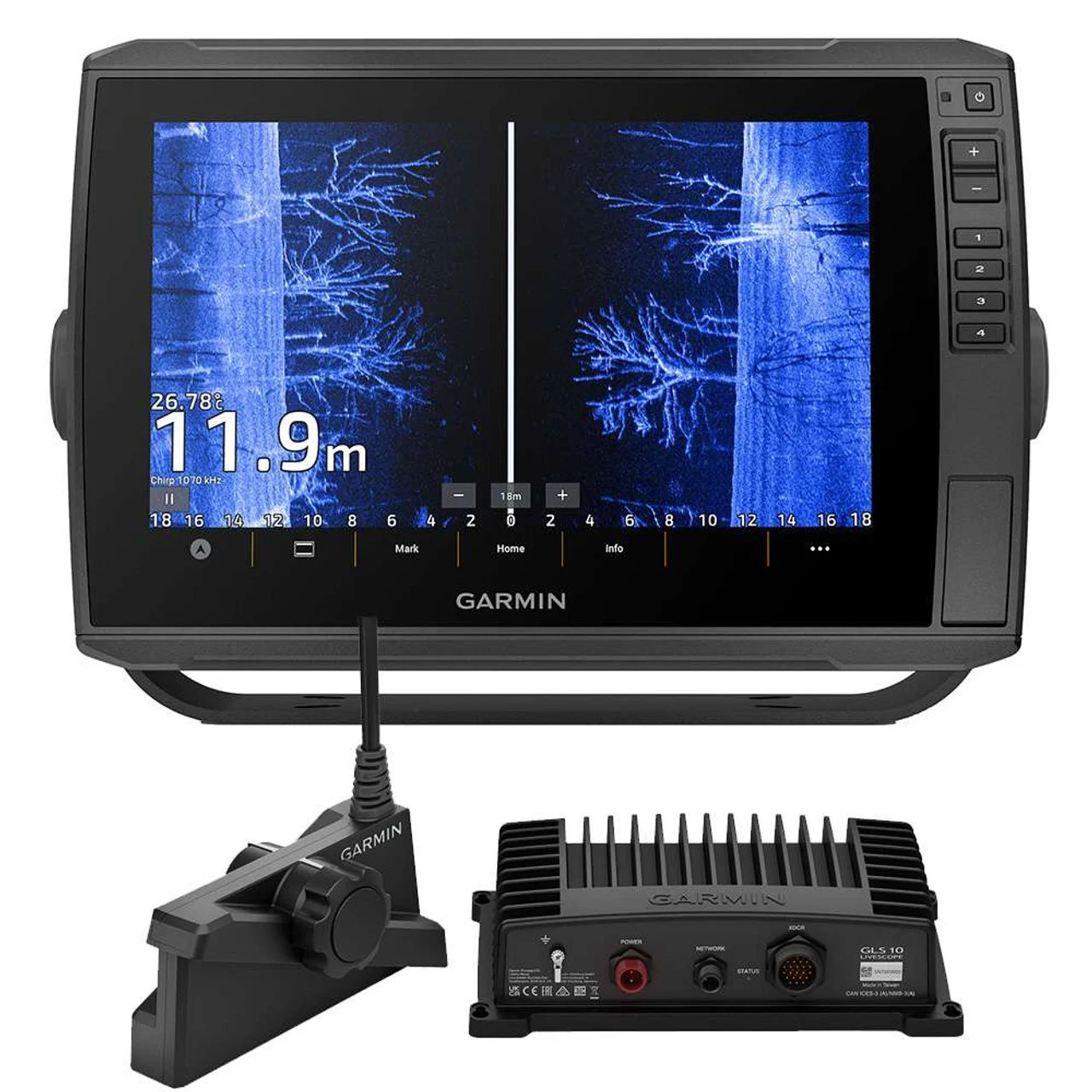 Garmin ECHOMAP Ultra 2 106sv and Garmin LiveScope Plus LVS34 Bundle - Image 4