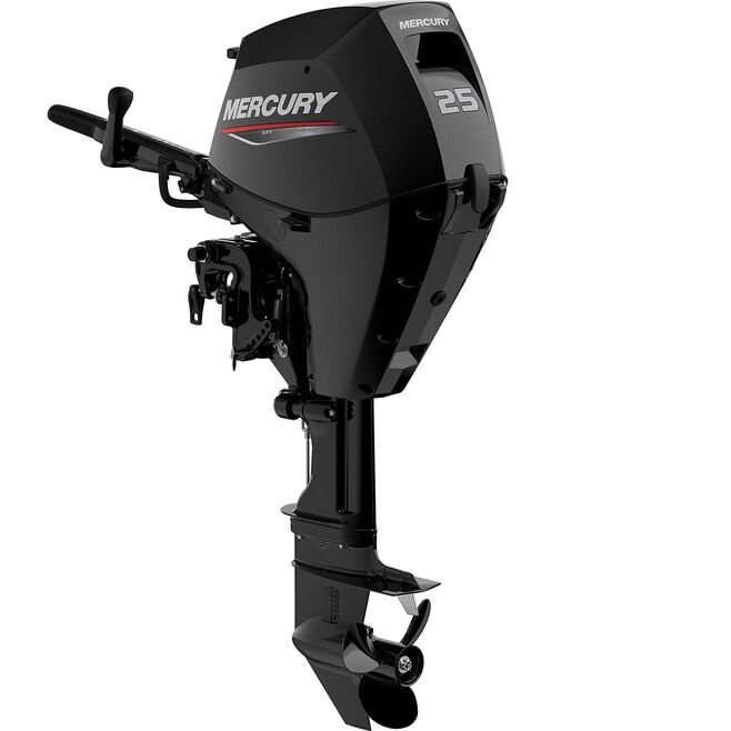 Mercury 25hp EFI Tiller 4-Stroke Outboards Model # 20648333 Mfg # 1A25213BK - Image 3