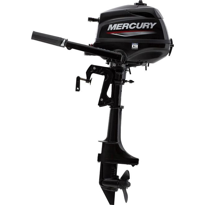 Mercury 2.5hp Tiller FourStroke Outboard Motor 15" Shaft Manual Tilt/Trim, Manual Start Model # 7754849 Mfg # 1F02201KK - Image 4