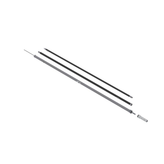 Open Water Internal & Collapsible Carbon Fiber Outrigger Poles 19"