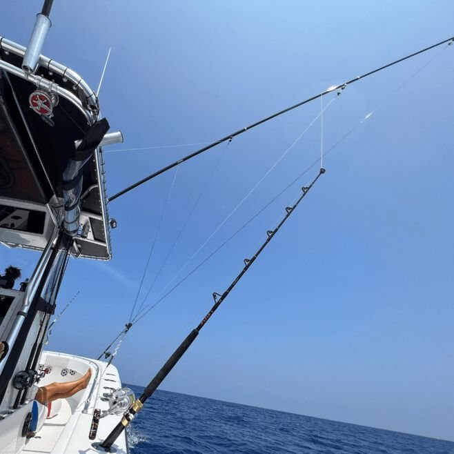 Open Water Internal & Collapsible Carbon Fiber Outrigger Poles 19' Model # 21357595 Mfg # OI-3190CF - Image 2