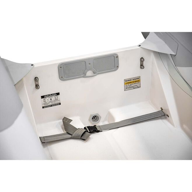 RIB-310 Fiberglass Double Floor Rigid Inflatable Boat, 10ft 2in, Hypalon UV Resistant Material, 1102lb Capacity Model # 19776806 Mfg # SSCL13052 - Image 5