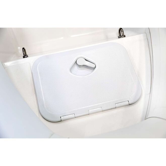 RIB-310 Fiberglass Double Floor Rigid Inflatable Boat, 10ft 2in, Hypalon UV Resistant Material, 1102lb Capacity Model # 19776806 Mfg # SSCL13052 - Image 7