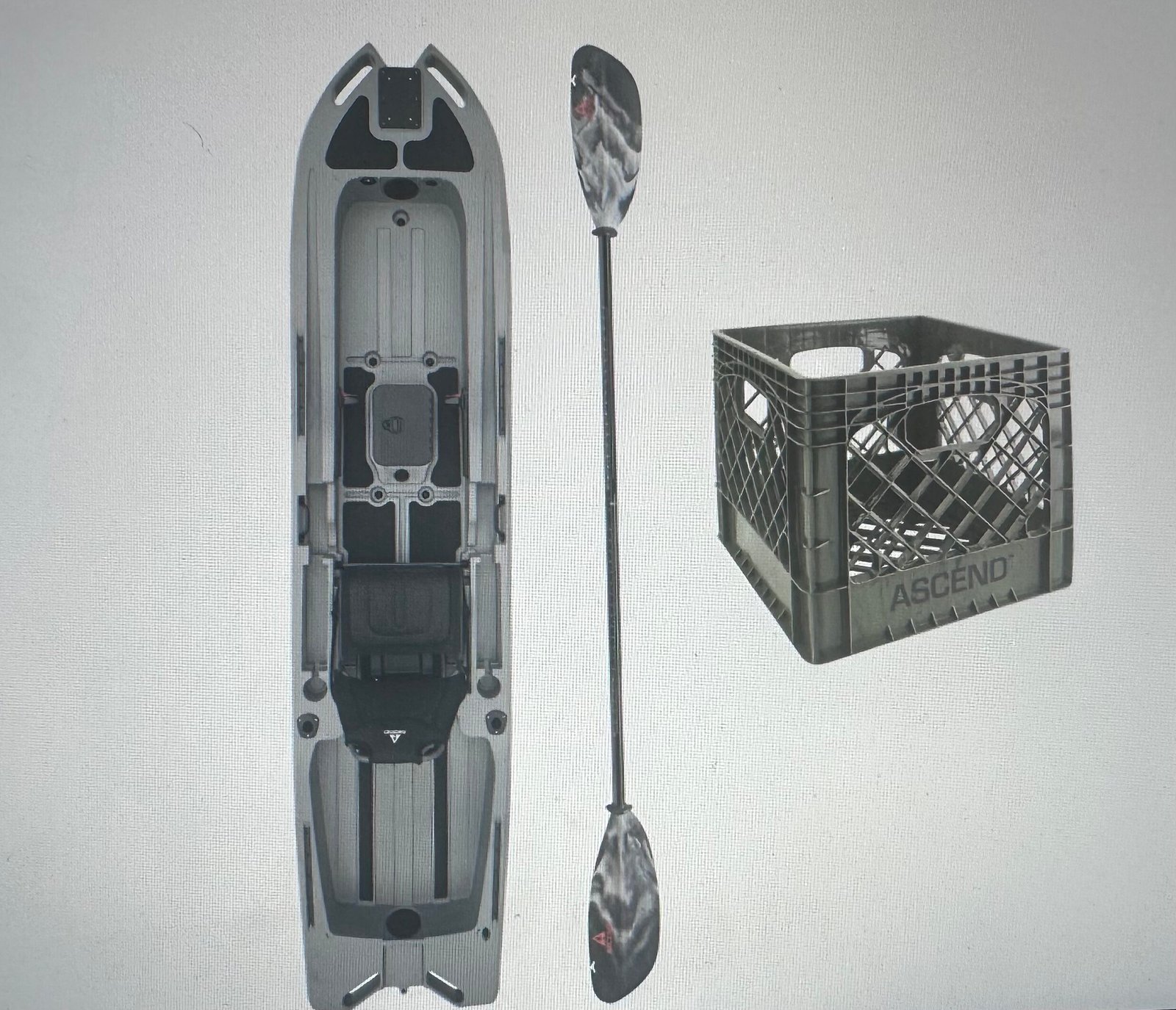 Ascend 133X Sit-On-Top Fishing Kayak