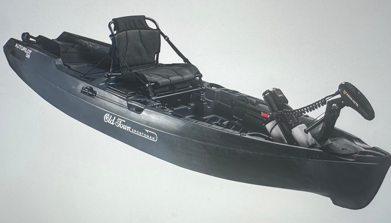 Old Town Sportsman AutoPilot 120 Sit-on-Top Kayak with Minn Kota Trolling Motor - Image 4