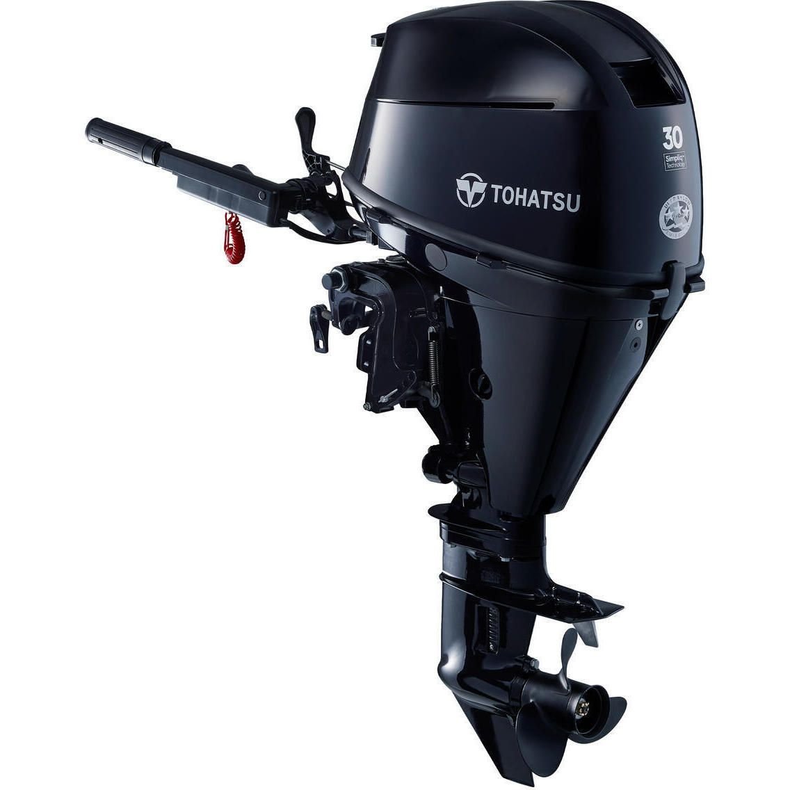 Tohatsu 30 HP Multi-Function Tiller Outboard Motor