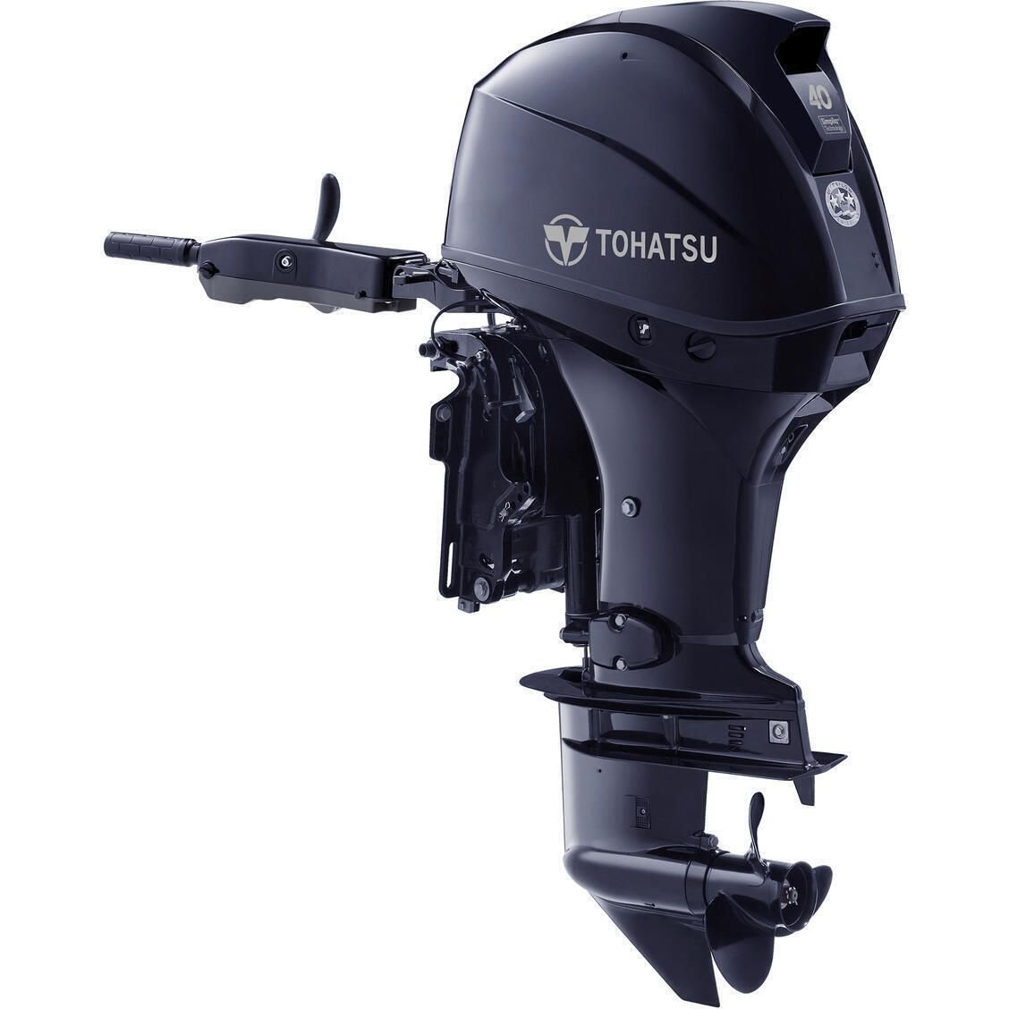 Tohatsu 40 HP Multi-Function Tiller Outboard